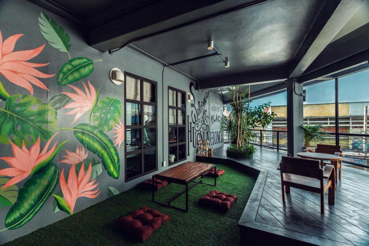 Hugnur Hostel And Coffee 清邁 外观 照片